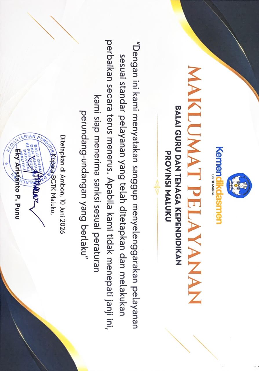 Maklumat Pelayanan